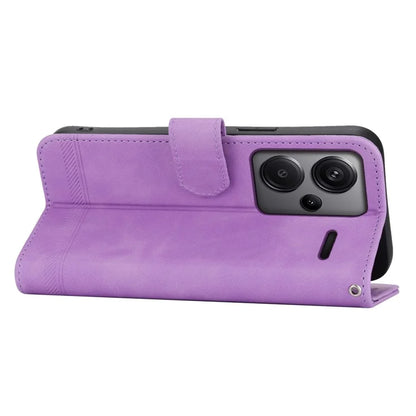 DIERFENG DF-03 for Xiaomi Redmi Note 13 Pro+ 5G Leather Case Phone Wallet Stand