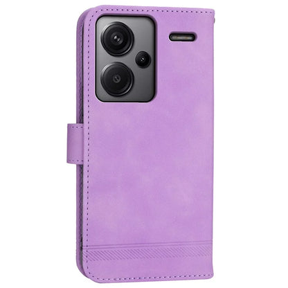 DIERFENG DF-03 for Xiaomi Redmi Note 13 Pro+ 5G Leather Case Phone Wallet Stand