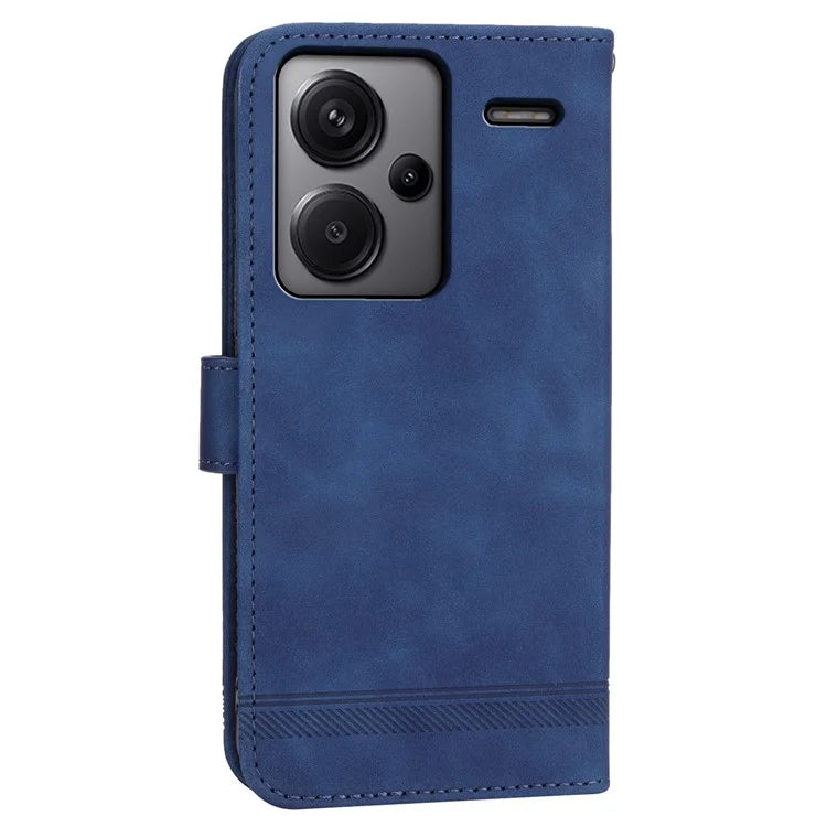DIERFENG DF-03 for Xiaomi Redmi Note 13 Pro+ 5G Leather Case Phone Wallet Stand