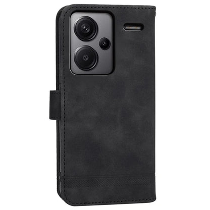 DIERFENG DF-03 for Xiaomi Redmi Note 13 Pro+ 5G Leather Case Phone Wallet Stand