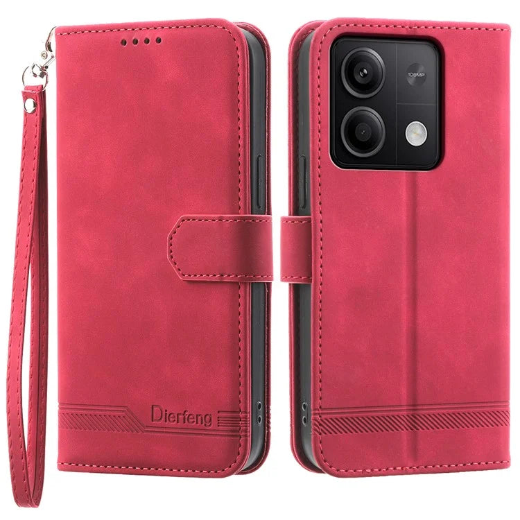 DIERFENG DF-03 for Xiaomi Redmi Note 13 5G / Note 13 5G (China) Case Wallet Leather Cover