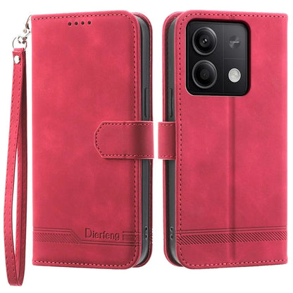DIERFENG DF-03 for Xiaomi Redmi Note 13 5G / Note 13 5G (China) Case Wallet Leather Cover