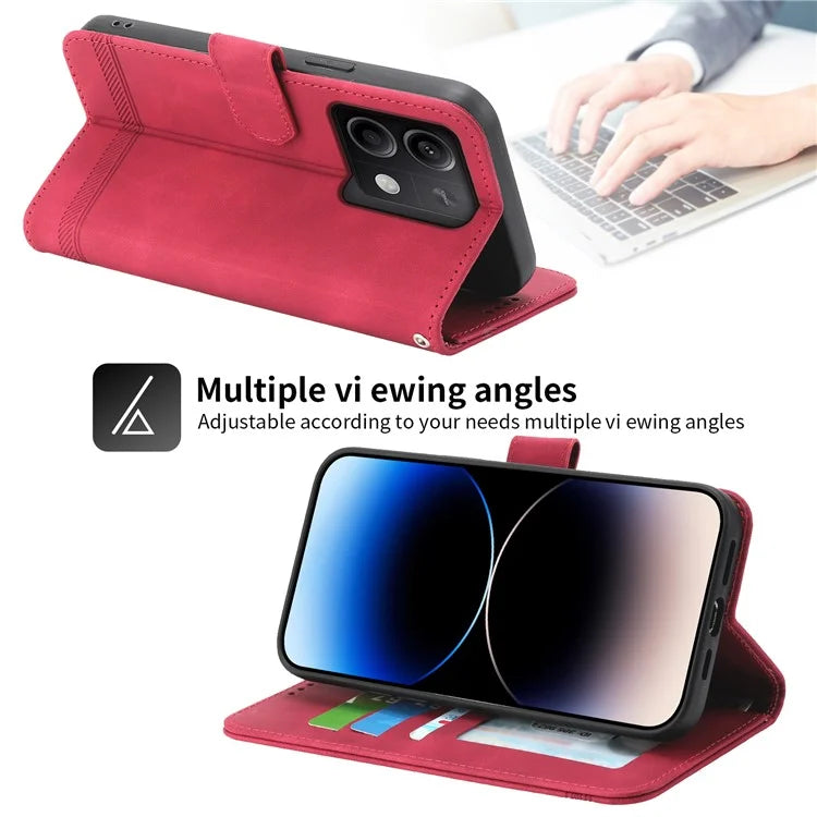 DIERFENG DF-03 for Xiaomi Redmi Note 13 5G / Note 13 5G (China) Case Wallet Leather Cover