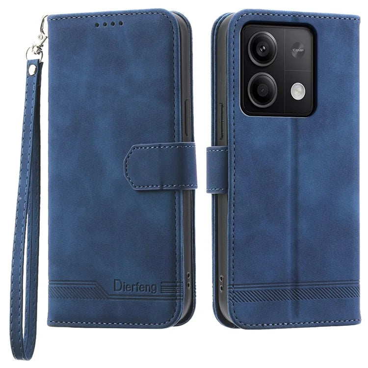 DIERFENG DF-03 for Xiaomi Redmi Note 13 5G / Note 13 5G (China) Case Wallet Leather Cover