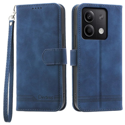 DIERFENG DF-03 for Xiaomi Redmi Note 13 5G / Note 13 5G (China) Case Wallet Leather Cover