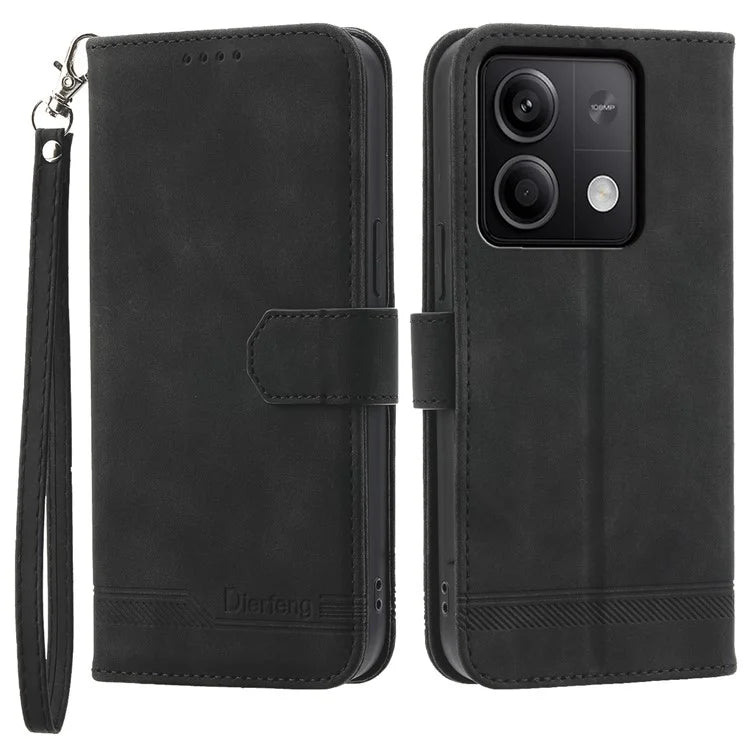 DIERFENG DF-03 for Xiaomi Redmi Note 13 5G / Note 13 5G (China) Case Wallet Leather Cover