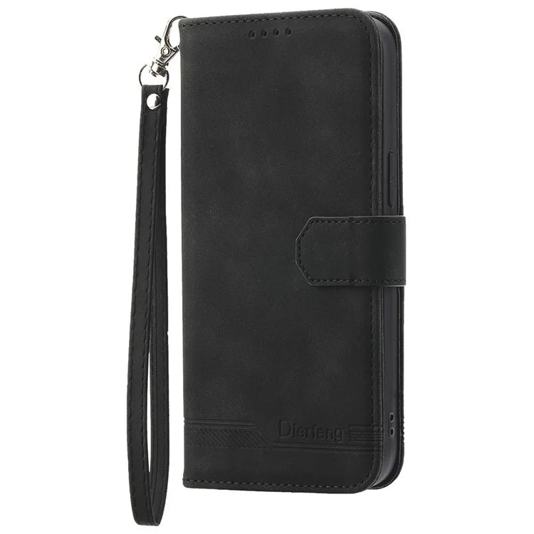 DIERFENG DF-03 for Xiaomi Redmi Note 13 5G / Note 13 5G (China) Case Wallet Leather Cover