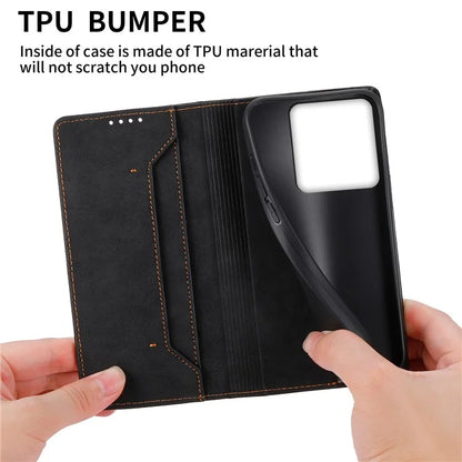 DF-05 For Xiaomi Redmi Note 13 Pro 5G / Poco X6 5G Case RFID Blocking Phone Cover Wallet
