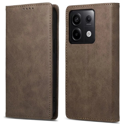 DF-05 For Xiaomi Redmi Note 13 Pro 5G / Poco X6 5G Case RFID Blocking Phone Cover Wallet