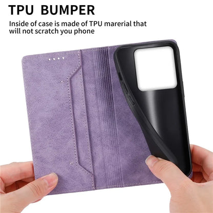 DF-05 For Xiaomi Redmi Note 13 Pro 5G / Poco X6 5G Case RFID Blocking Phone Cover Wallet