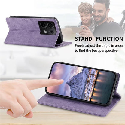 DF-05 For Xiaomi Redmi Note 13 Pro 5G / Poco X6 5G Case RFID Blocking Phone Cover Wallet