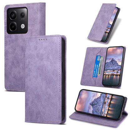 DF-05 For Xiaomi Redmi Note 13 Pro 5G / Poco X6 5G Case RFID Blocking Phone Cover Wallet