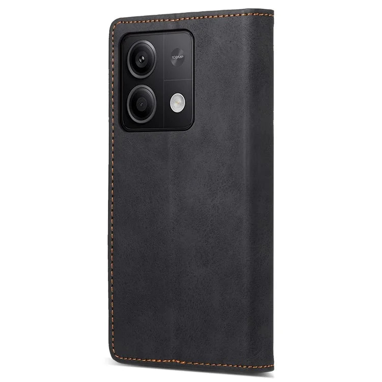 DF-05 For Xiaomi Redmi Note 13 5G / Note 13 5G (China) Case Wallet Phone Cover Magnetic Closing
