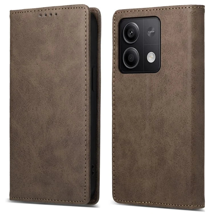 DF-05 For Xiaomi Redmi Note 13 5G / Note 13 5G (China) Case Wallet Phone Cover Magnetic Closing