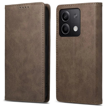 DF-05 For Xiaomi Redmi Note 13 5G / Note 13 5G (China) Case Wallet Phone Cover Magnetic Closing