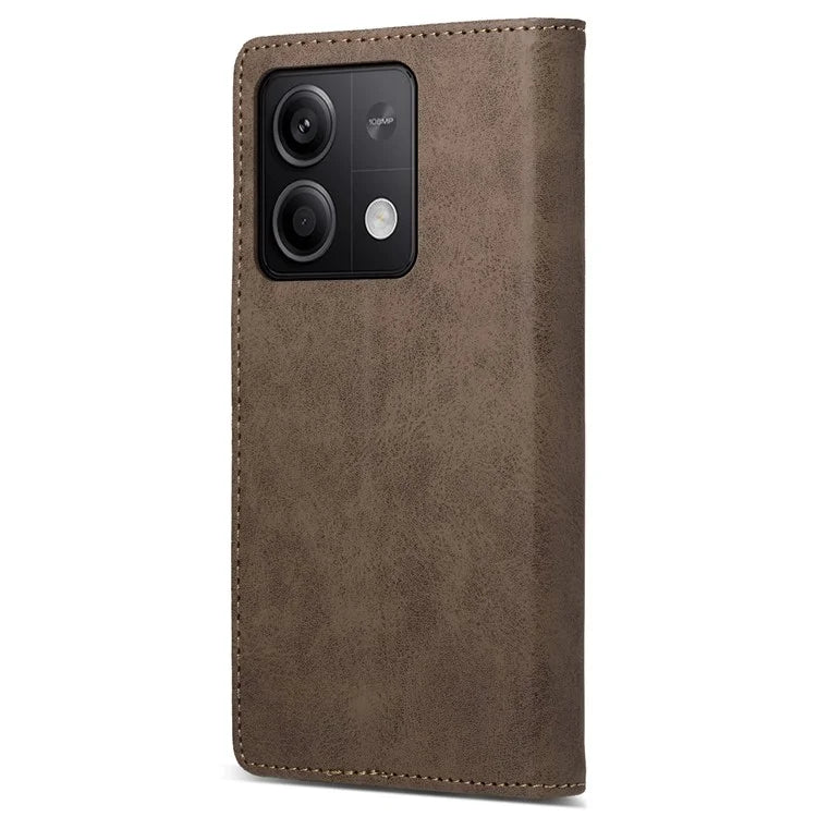 DF-05 For Xiaomi Redmi Note 13 5G / Note 13 5G (China) Case Wallet Phone Cover Magnetic Closing