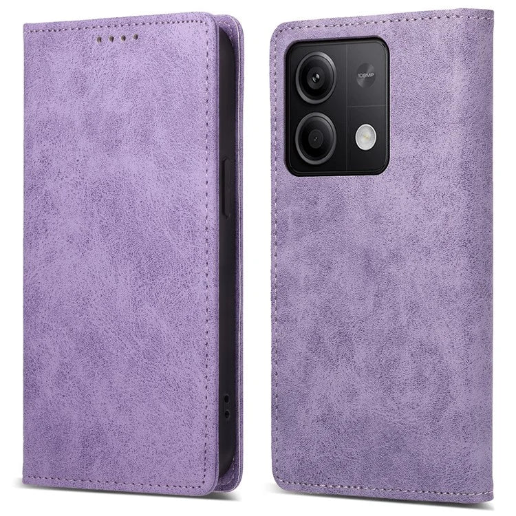 DF-05 For Xiaomi Redmi Note 13 5G / Note 13 5G (China) Case Wallet Phone Cover Magnetic Closing