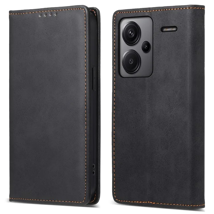 DF-05 For Xiaomi Redmi Note 13 Pro+ 5G Leather Case RFID Blocking Wallet Cover