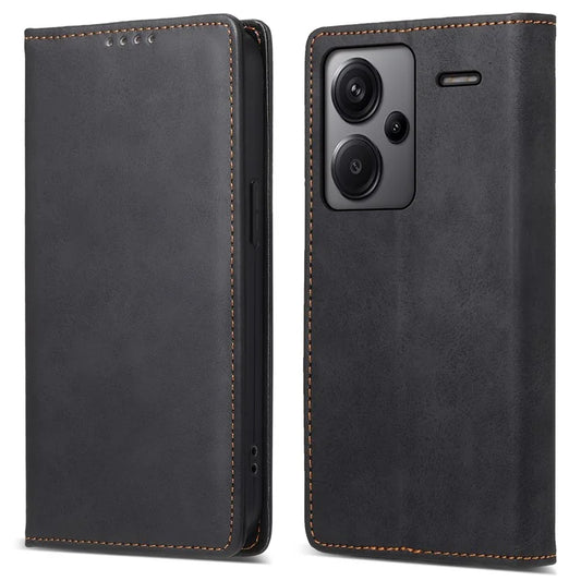 DF-05 For Xiaomi Redmi Note 13 Pro+ 5G Leather Case RFID Blocking Wallet Cover
