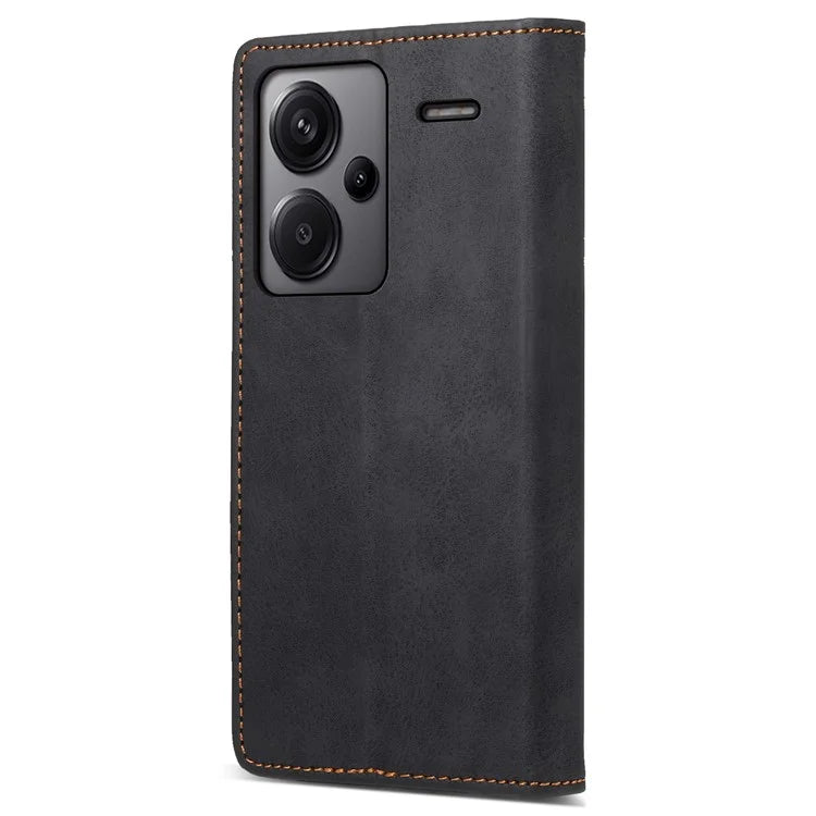 DF-05 For Xiaomi Redmi Note 13 Pro+ 5G Leather Case RFID Blocking Wallet Cover