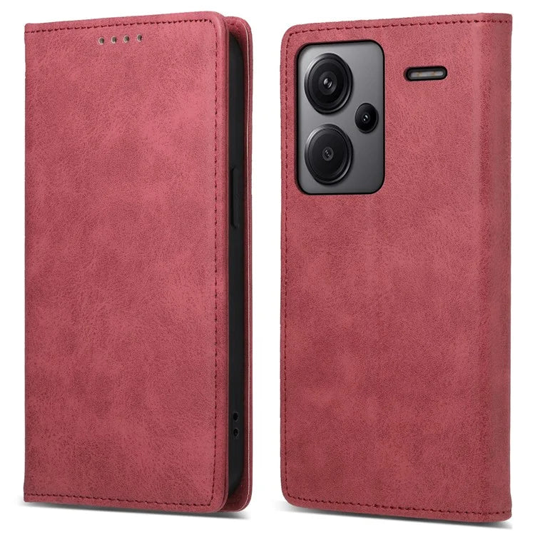 DF-05 For Xiaomi Redmi Note 13 Pro+ 5G Leather Case RFID Blocking Wallet Cover