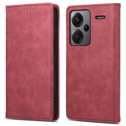 DF-05 For Xiaomi Redmi Note 13 Pro+ 5G Leather Case RFID Blocking Wallet Cover