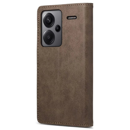 DF-05 For Xiaomi Redmi Note 13 Pro+ 5G Leather Case RFID Blocking Wallet Cover