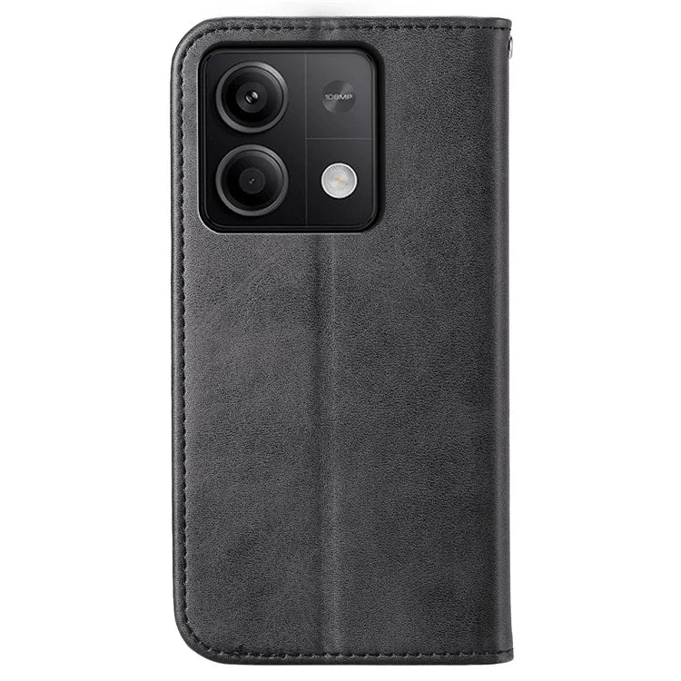 For Xiaomi Redmi Note 13 5G / Note 13 5G (China) Case with Hand Strap Wallet Leather Cover