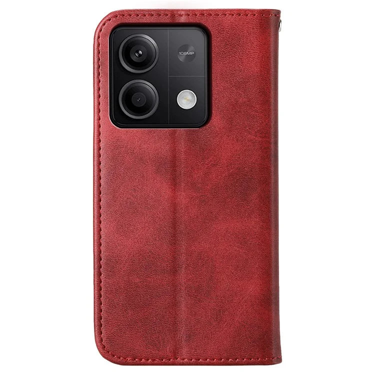 For Xiaomi Redmi Note 13 5G / Note 13 5G (China) Case with Hand Strap Wallet Leather Cover