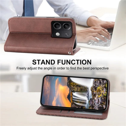 For Xiaomi Redmi Note 13 5G / Note 13 5G (China) Case with Hand Strap Wallet Leather Cover