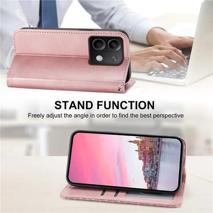 For Xiaomi Redmi Note 13 5G / Note 13 5G (China) Case with Hand Strap Wallet Leather Cover