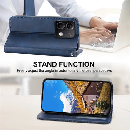 For Xiaomi Redmi Note 13 5G / Note 13 5G (China) Case with Hand Strap Wallet Leather Cover