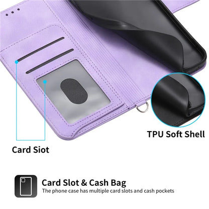 For Xiaomi Redmi Note 13 Pro 5G / Poco X6 5G Case Multi Card Slots PU Leather Cover Flower Pattern