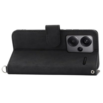 For Xiaomi Redmi Note 13 Pro+ 5G Case Crossbody Leather Phone Cover with Card Slots