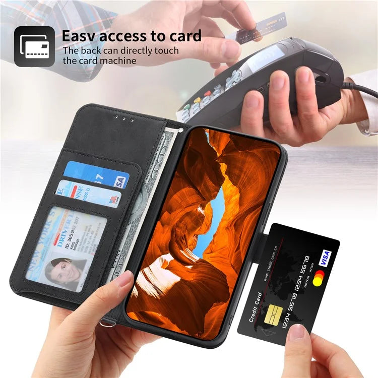 For Xiaomi Redmi Note 13 Pro+ 5G Case Crossbody Leather Phone Cover with Card Slots