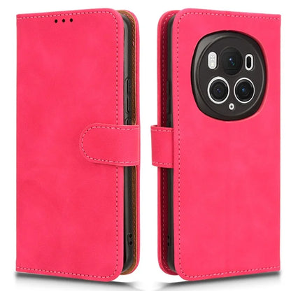 For Honor Magic6 Pro 5G Skin-touch Leather Case Wallet Folio Flip Phone Cover
