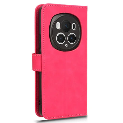 For Honor Magic6 Pro 5G Skin-touch Leather Case Wallet Folio Flip Phone Cover