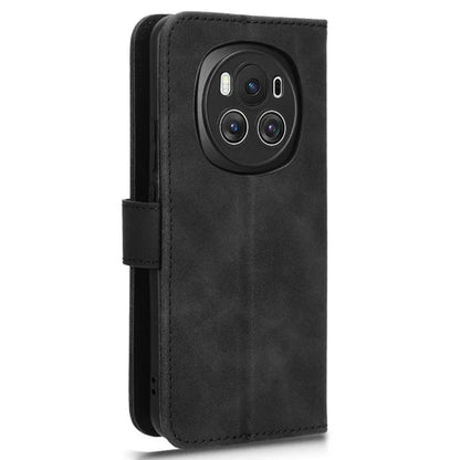 For Honor Magic6 5G Flip Phone Case Leather Wallet Cover Skin-touch Texture