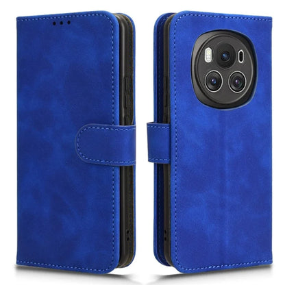 For Honor Magic6 5G Flip Phone Case Leather Wallet Cover Skin-touch Texture