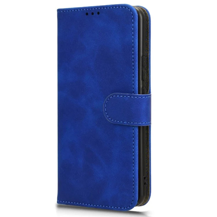 For Honor Magic6 5G Flip Phone Case Leather Wallet Cover Skin-touch Texture