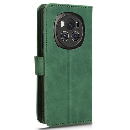 For Honor Magic6 5G Flip Phone Case Leather Wallet Cover Skin-touch Texture