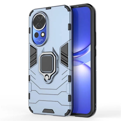 For Huawei nova 12 5G Back Case Shockproof PC +TPU Phone Cover with Ring Kickstand