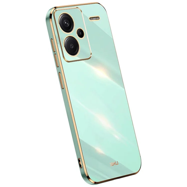 XINLI For Xiaomi Redmi Note 13 Pro+ 5G  Soft TPU Case Electroplating Shockproof Phone Cover