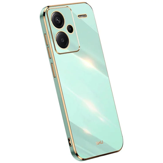 XINLI For Xiaomi Redmi Note 13 Pro+ 5G  Soft TPU Case Electroplating Shockproof Phone Cover