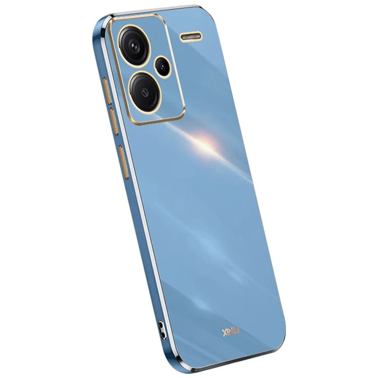XINLI For Xiaomi Redmi Note 13 Pro+ 5G  Soft TPU Case Electroplating Shockproof Phone Cover