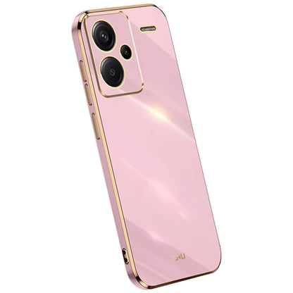XINLI For Xiaomi Redmi Note 13 Pro+ 5G  Soft TPU Case Electroplating Shockproof Phone Cover