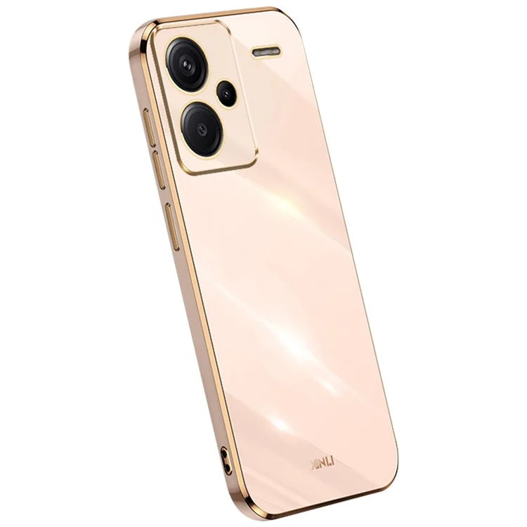 XINLI For Xiaomi Redmi Note 13 Pro+ 5G  Soft TPU Case Electroplating Shockproof Phone Cover
