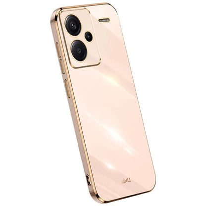 XINLI For Xiaomi Redmi Note 13 Pro+ 5G  Soft TPU Case Electroplating Shockproof Phone Cover