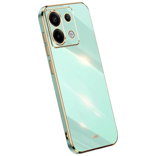 XINLI For Xiaomi Redmi Note 13 Pro 5G / Poco X6 5G Back Case Electroplating TPU Anti-scratch Phone Cover