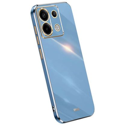 XINLI For Xiaomi Redmi Note 13 Pro 5G / Poco X6 5G Back Case Electroplating TPU Anti-scratch Phone Cover